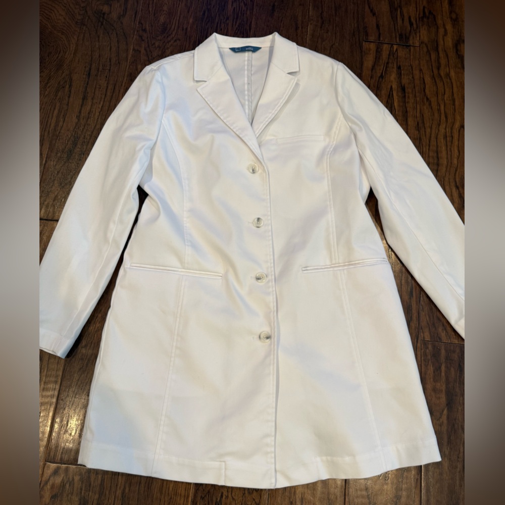 BECCA White Blouse with Blue Size Tag